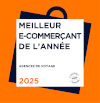 Meilleur E-Commerçant de l'année - 2024/25 - Catégorie Agences de Voyage